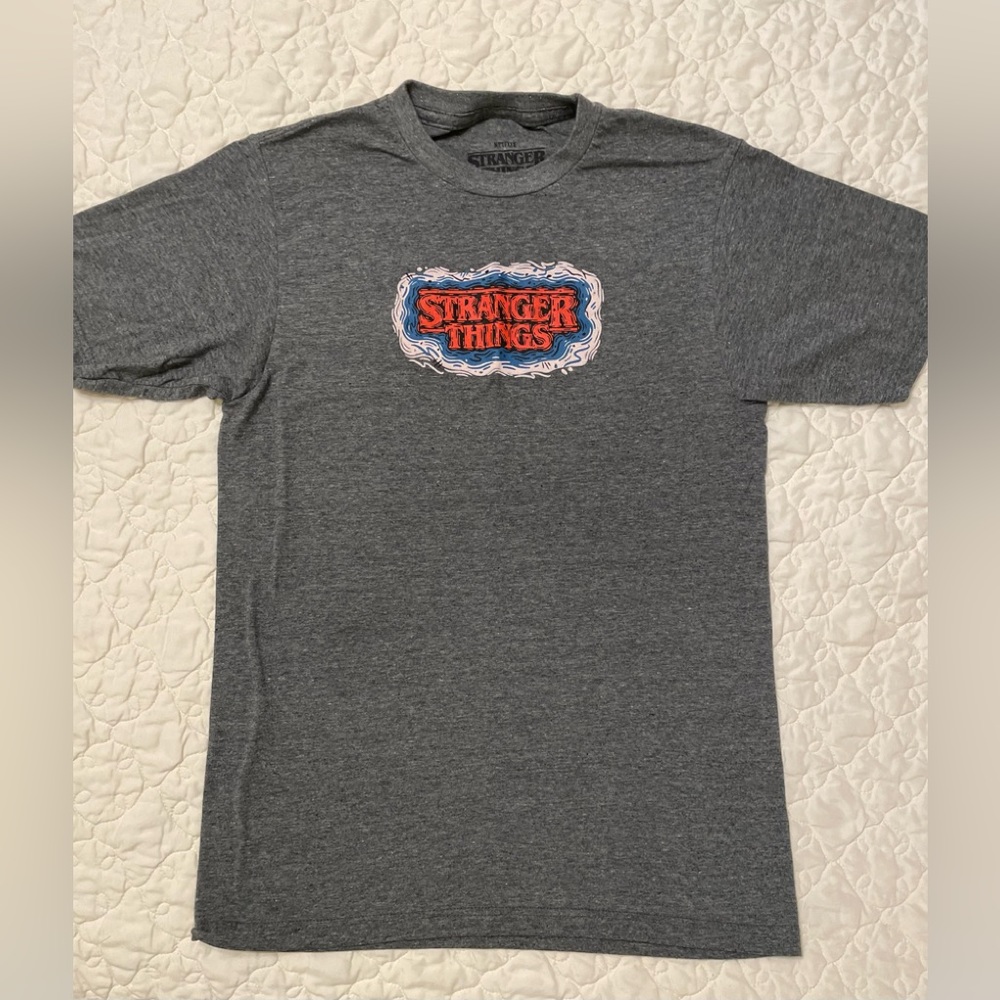 “Stranger Things” Short-Sleeved Tee (Unisex/Kids or Small Adult)